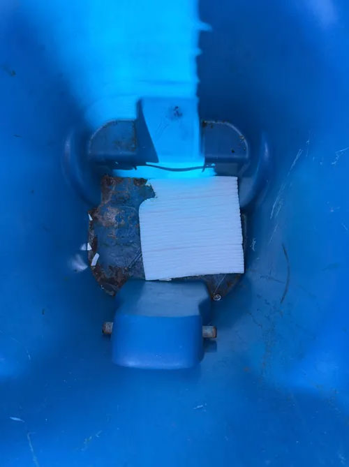 before garbage bin annual cleaning