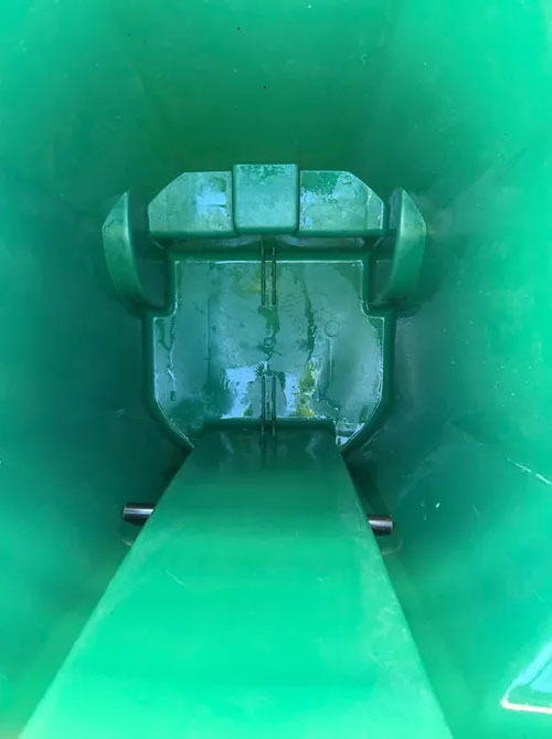 after garbage bin bi-annual cleaning