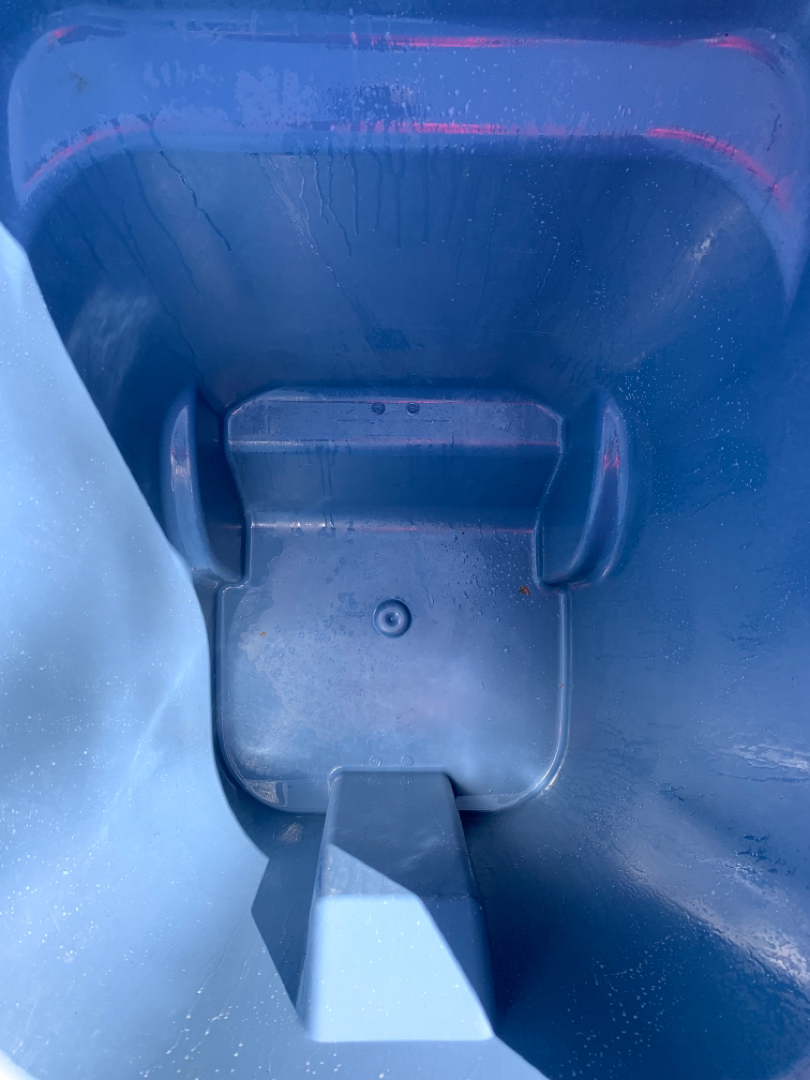 Lakeville garbage can after cleaning